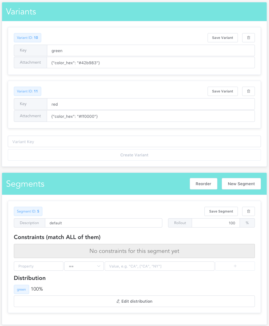 dynamic configuration demo